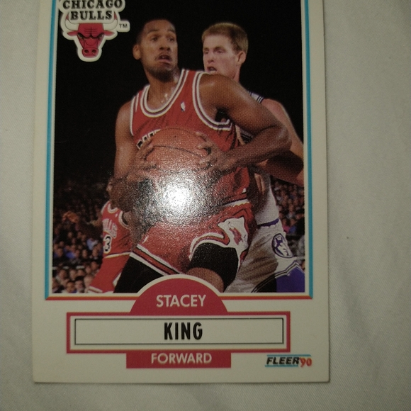 Stacey King basketball ERROR CARD - Picture 3 of 7